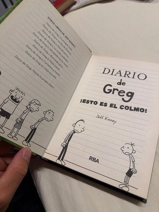 Diario de Greg 1,3,4,5 y 9