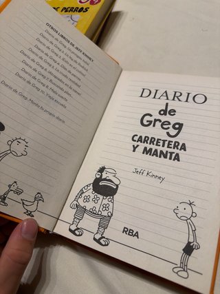 Diario de Greg 1,3,4,5 y 9