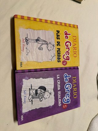 Diario de Greg 1,3,4,5 y 9