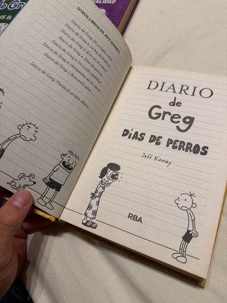 Diario de Greg 1,3,4,5 y 9