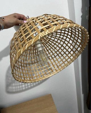 Lámpara de techo bambú Ikea
