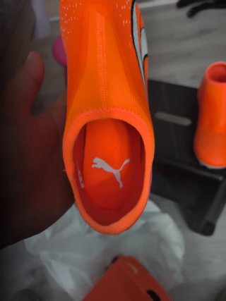 Zapatillas de fútbol naranjas talla 37