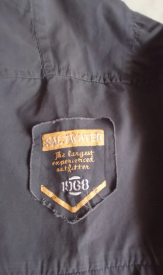 Polo náutico Saltwater 1968 talla M 100% algodón