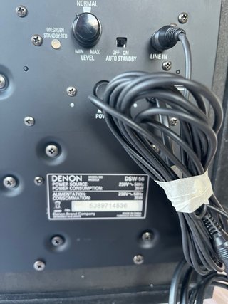 Subwoofer Denon DSW-56