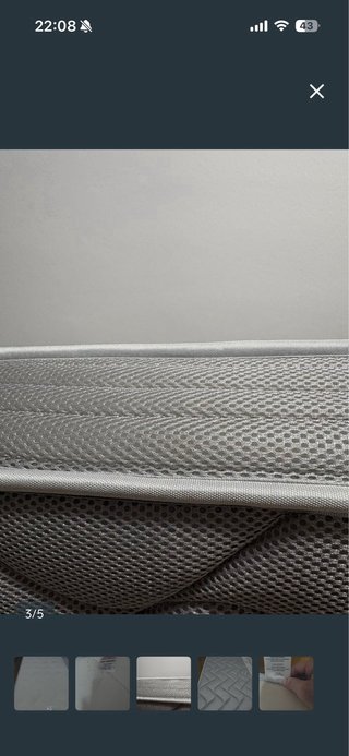 Colchón Cuna 140x70x12cm Nuevo
