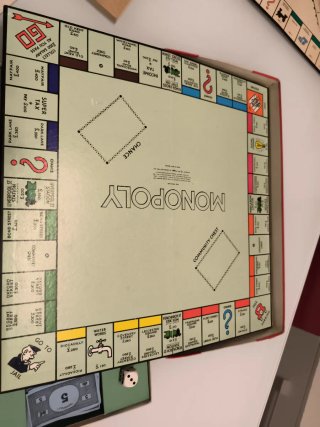 Monopoly Juego de Mesa 2 vintage