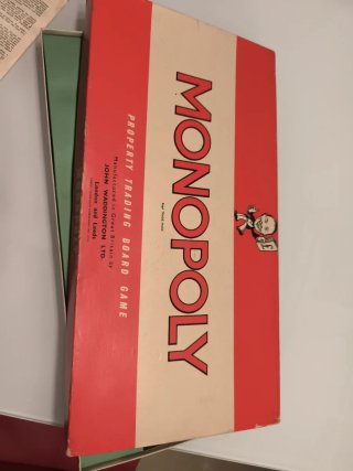 Monopoly Juego de Mesa 2 vintage