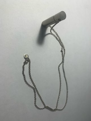 Colgante recipiente con cadena