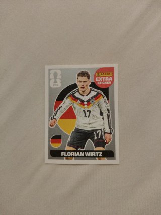 Florian Wirtz Extra Sticker Plata