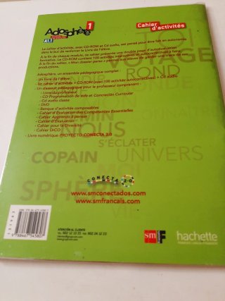 Adosphère 1 ESO. Livre de l'élève SM A1.1 Hachette