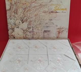 Manteleria   bordado floral