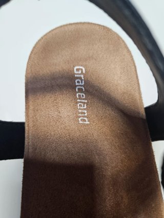Sandalias Graceland Mujer Negras..s