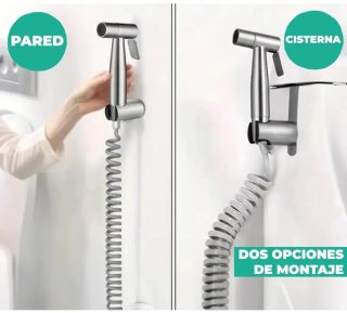 Kit Pulverizador Bidet Acero Inoxidable