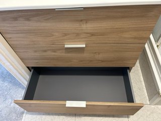 Mueble de baño completo madera y porcelana