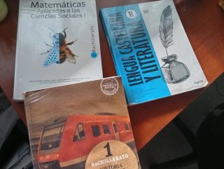 3 Libros 1 Bachillerato Ciencias Sociales