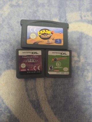 Lote 3 Videojuegos Nintendo DS y GBA