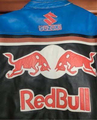 Chaqueta Cuero Red Bull