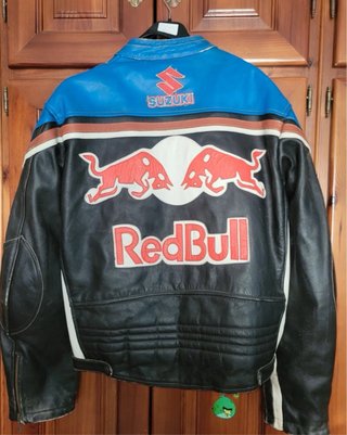 Chaqueta Cuero Red Bull