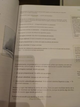 Término, Lengua, Bachillerato