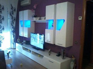 Conjunto Muebles Salón Moderno Blanco