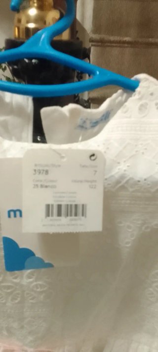 Vestido niña talla 7 Mayoral