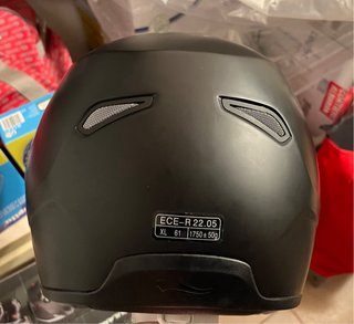 Casco Moto Modular Crivit Negro
