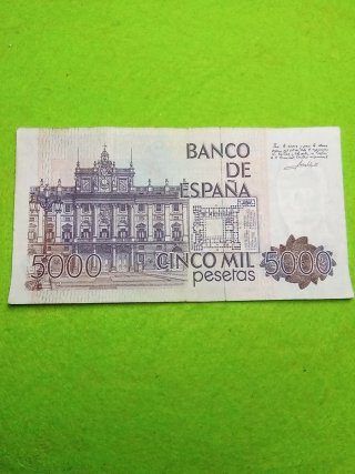 Billete 5000 Pesetas Banco de España 1979