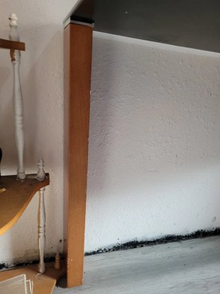 Mesa de comedor cristal y madera