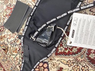 Bikini Philipp Plein Negro Lentejuelas