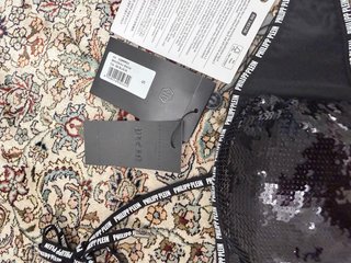 Bikini Philipp Plein Negro Lentejuelas