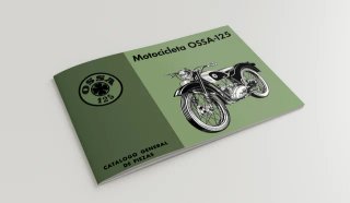 Manual despiece OSSA 125 Fuelles