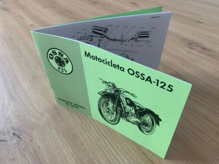 Manual despiece OSSA 125 Fuelles