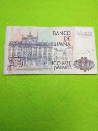 Billete 5000 pesetas Banco de España 1979