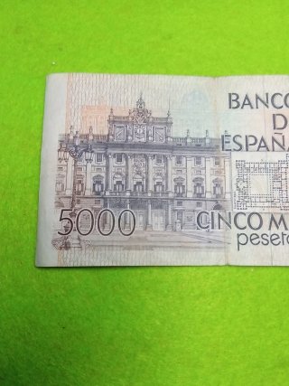 Billete 5000 pesetas Banco de España 1979