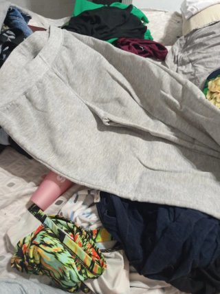 Pantalón de chándal gris