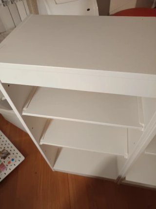 2 Estanterías Blancas 46x30x94