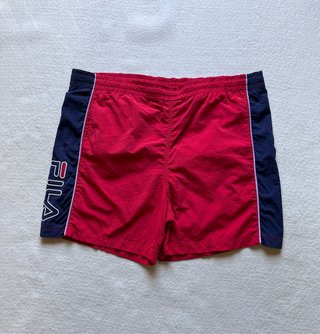 Bañador Fila Vintage Rojo Talla M