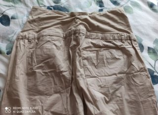 Pantaloni premaman beige