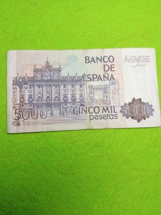 Billete 5000 Pesetas Banco de España 1979