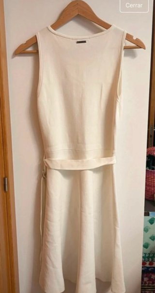 Vestido Michael Kors Beige/Blanco