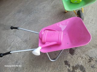 Carretilla Rolly Toys Rosa
