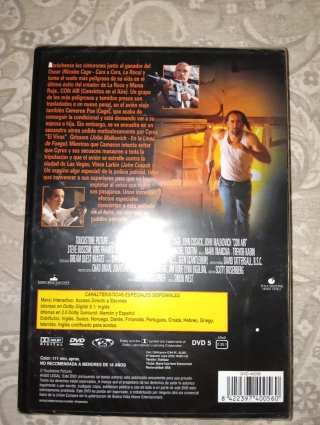 Lote 2 DVD: Con Air y El Guerrero Nº 13