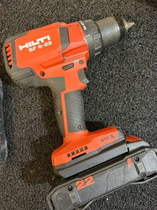 Taladro Hilti SF 6-22 con Batería