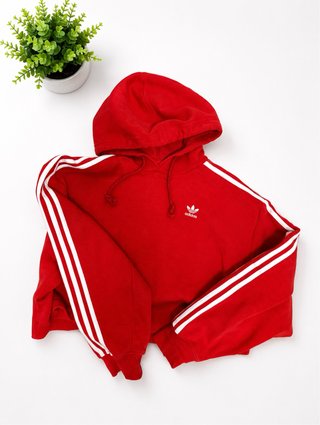 Sudadera Adidas Originals Roja Mujer Talla S