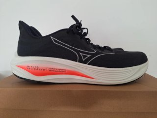 Zapatillas Mizuno Running Hombre Negras Naranja