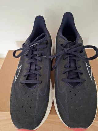 Zapatillas Mizuno Running Hombre Negras Naranja