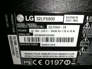 TV LG 32LF5800 32 pulgadas