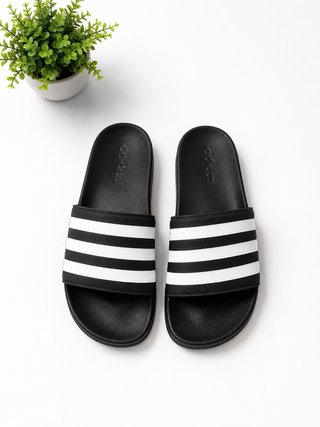 Chanclas Adidas Adilette Negras y Blancas