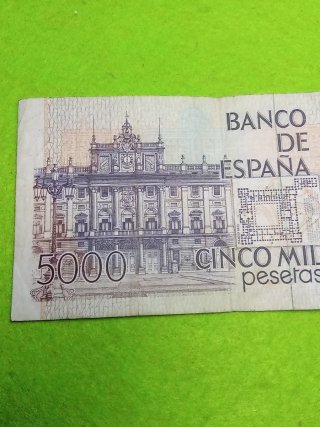 Billete 5000 Pesetas España 1979