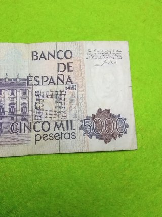 Billete 5000 Pesetas España 1979